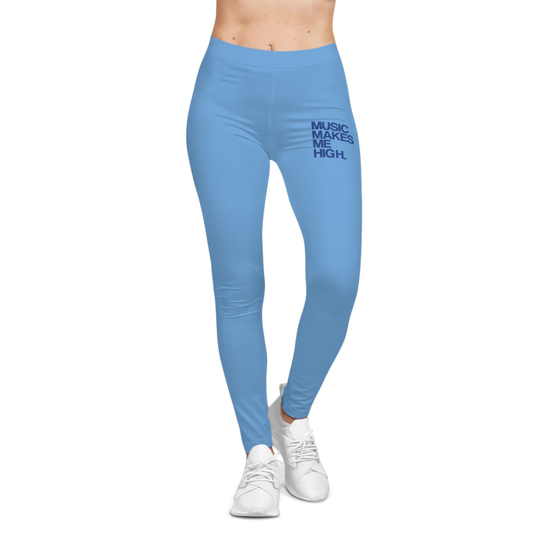 MMMH Leggings: Light Blue | Dark Blue