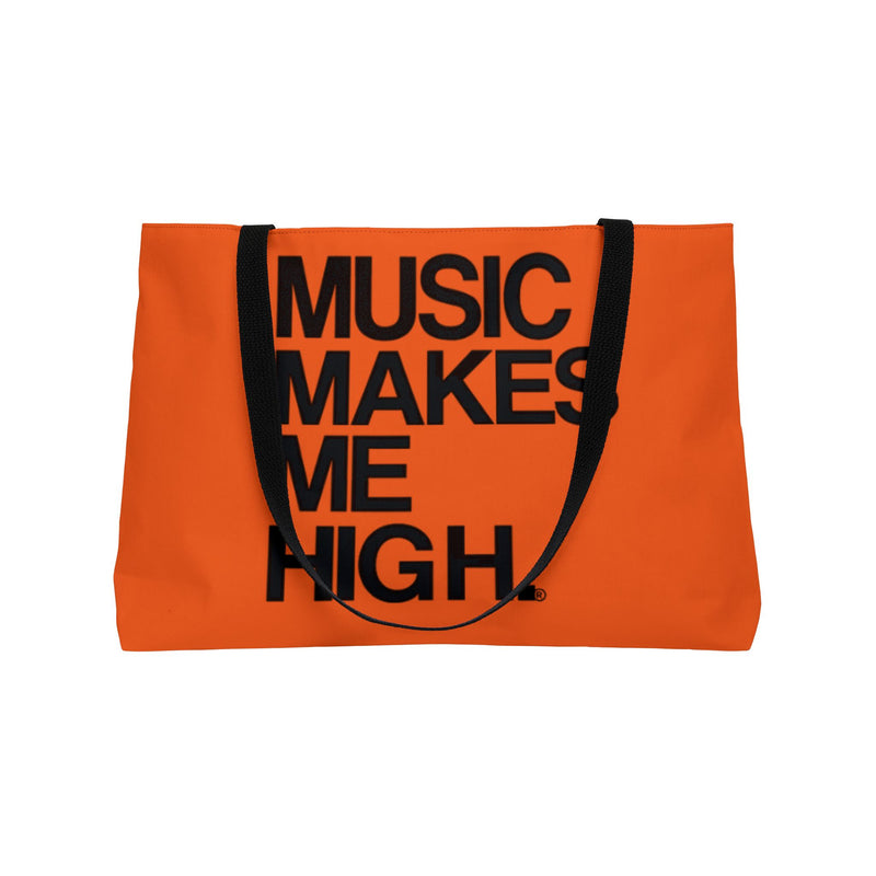 MMMH Weekender Bag (Black Handle): Orange | Black