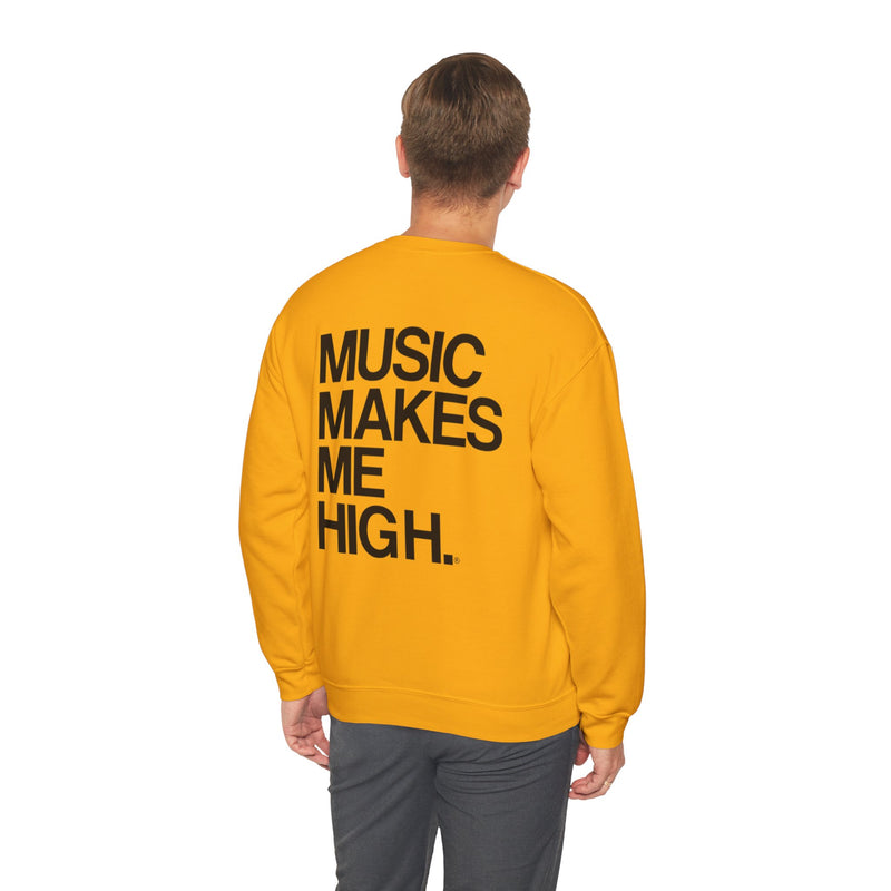 MMMH Unisex Sweatshirt: Gold | Black Lettering