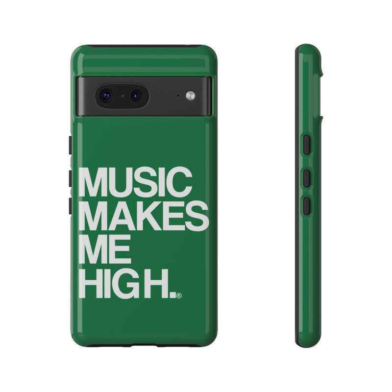 MMMH Classic Phone Case: Dark Green | White