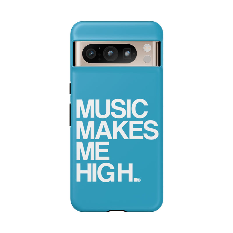 MMMH Classic Phone Case: Turquoise | White