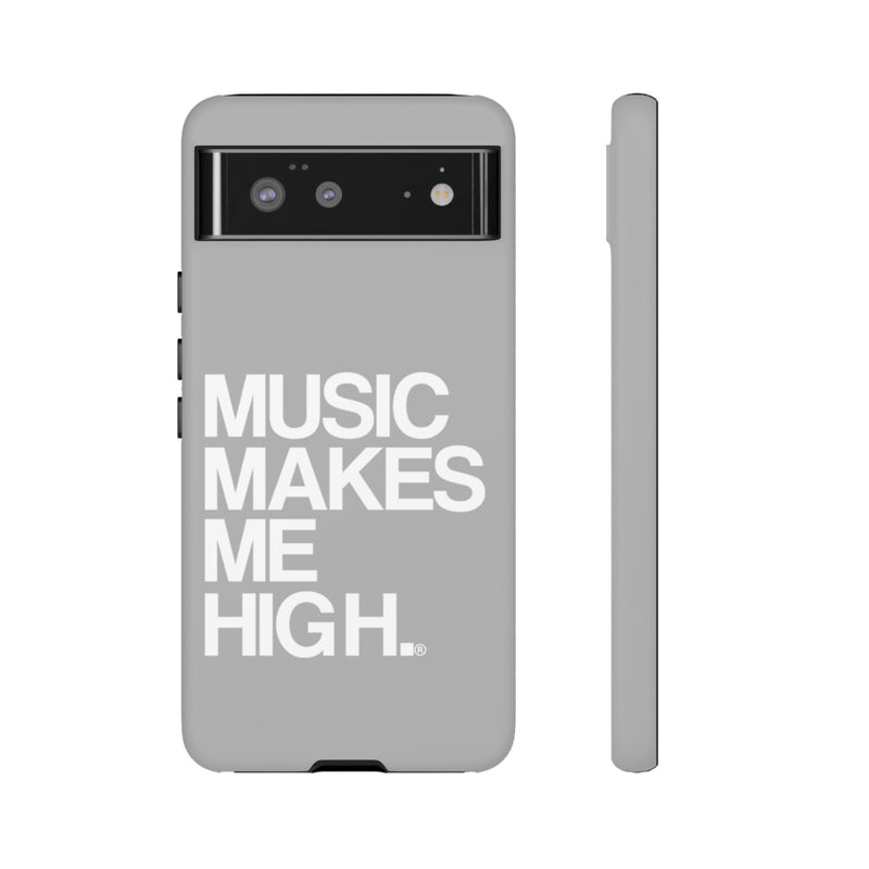 MMMH Classic Phone Case: Light Grey | White