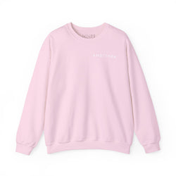 IJTT Unisex Sweatshirt: AT Slash White | Light Pink