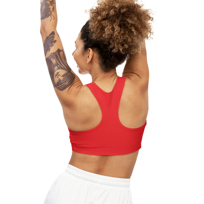 MMMH Sports Bra: Red | Light Red