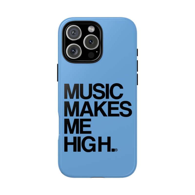 MMMH Classic Phone Case: Light Blue | Black