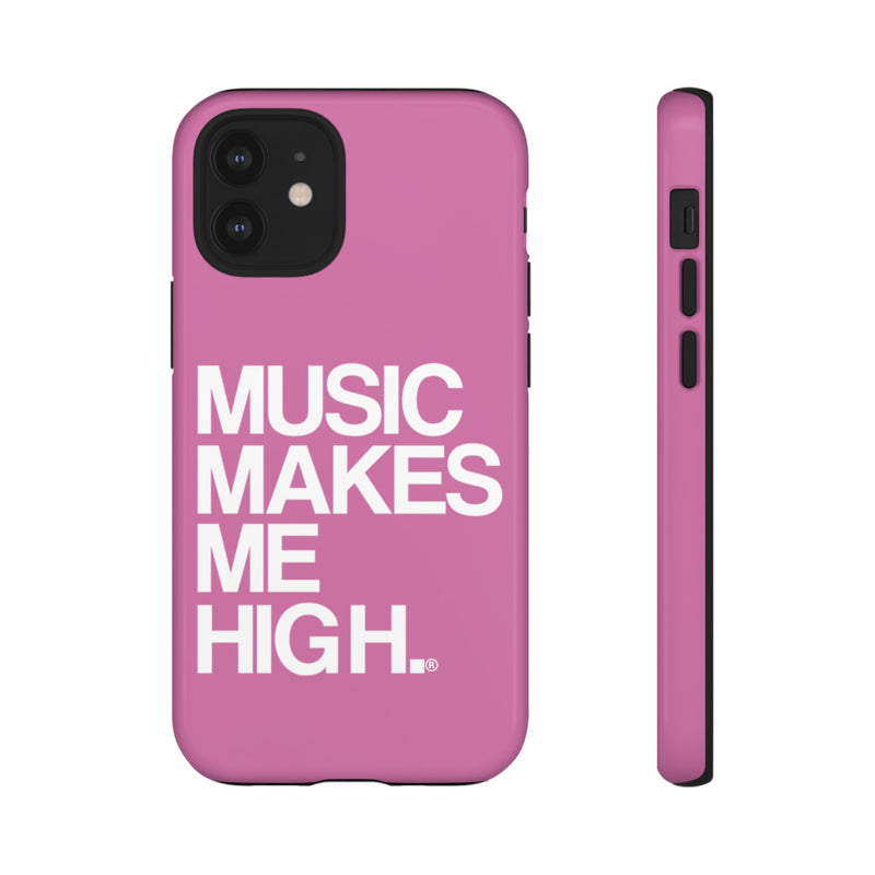 MMMH Classic Phone Case: Light Pink | White