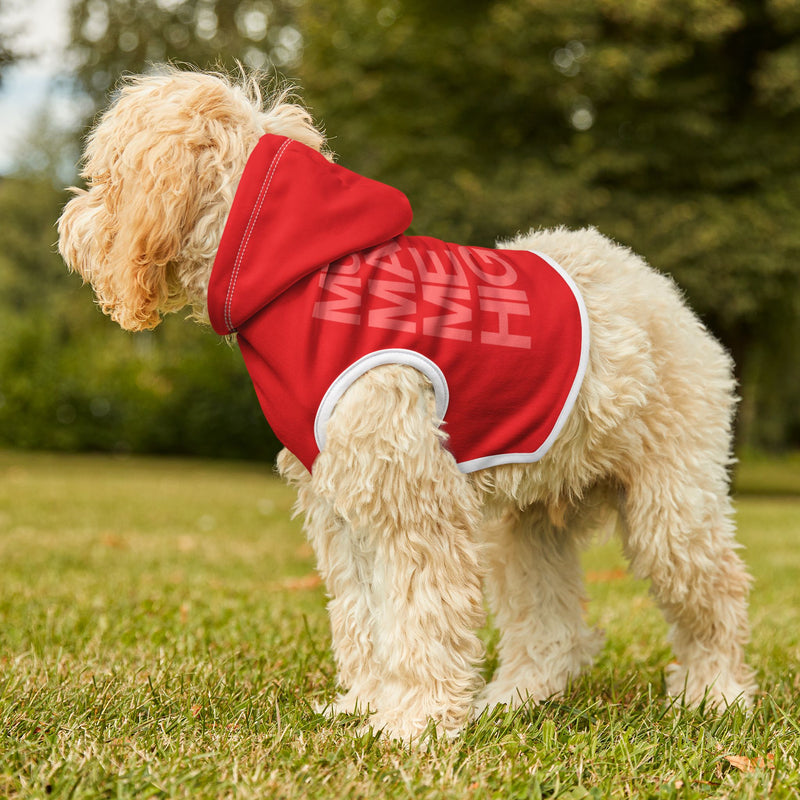 MMMH Pet Hoodie: Red | Light Red