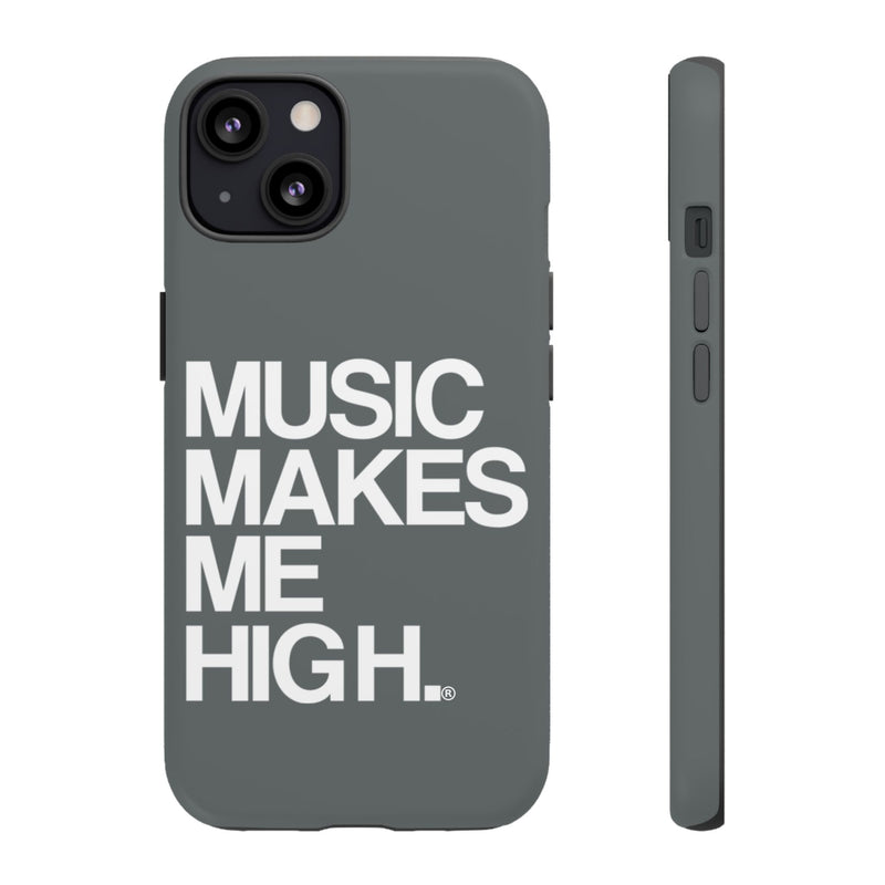 MMMH Classic Phone Case: Dark Grey | White