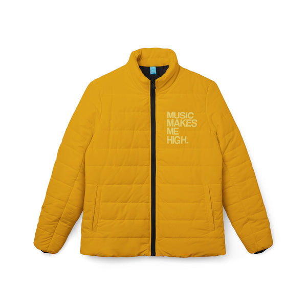 MMMH Women’s Puffer Jacket: Yellow | Light Yellow