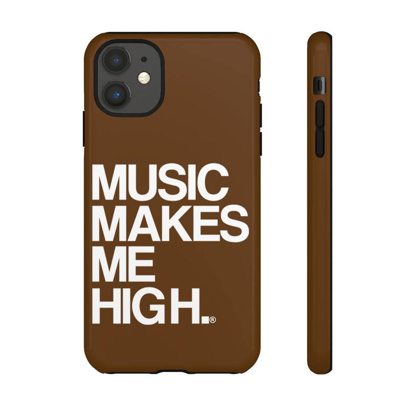 MMMH Classic Phone Case: Brown | White