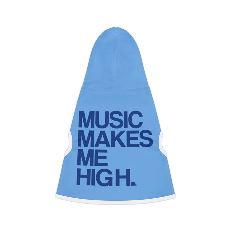 MMMH Pet Hoodie: Light Blue | Dark Blue