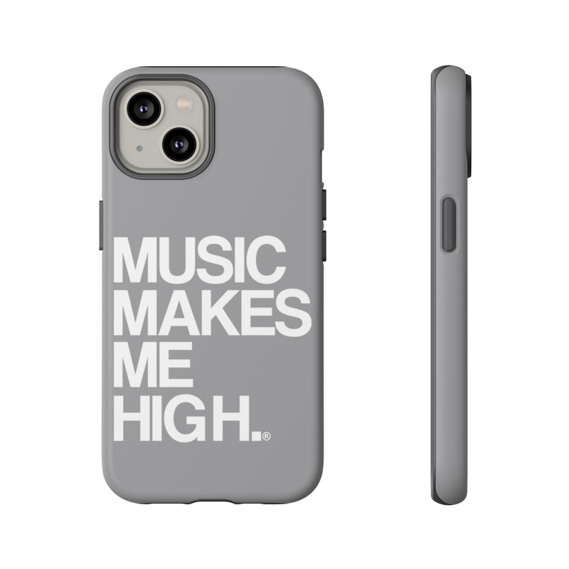 MMMH Classic Phone Case: Grey | White