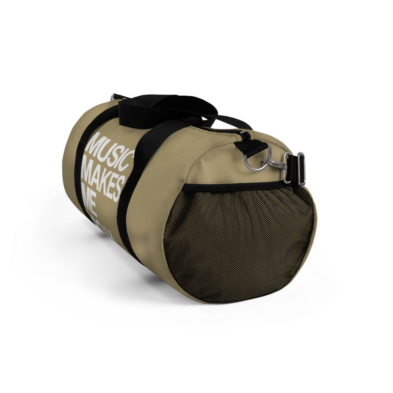 MMMH Duffle Bag: Gold | White