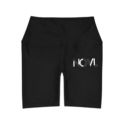 NOVL Yoga Shorts: Black | White