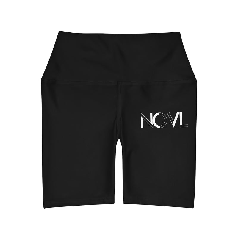 NOVL Yoga Shorts: Black | White