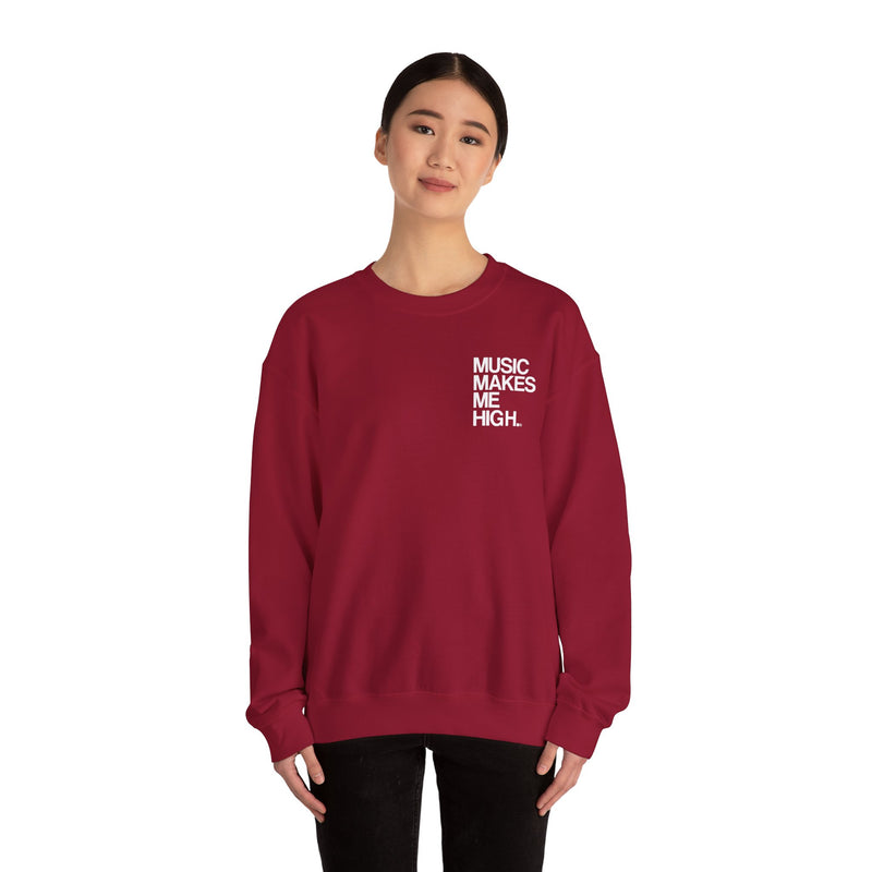 MMMH Unisex Sweatshirt: Cardinal Red | White