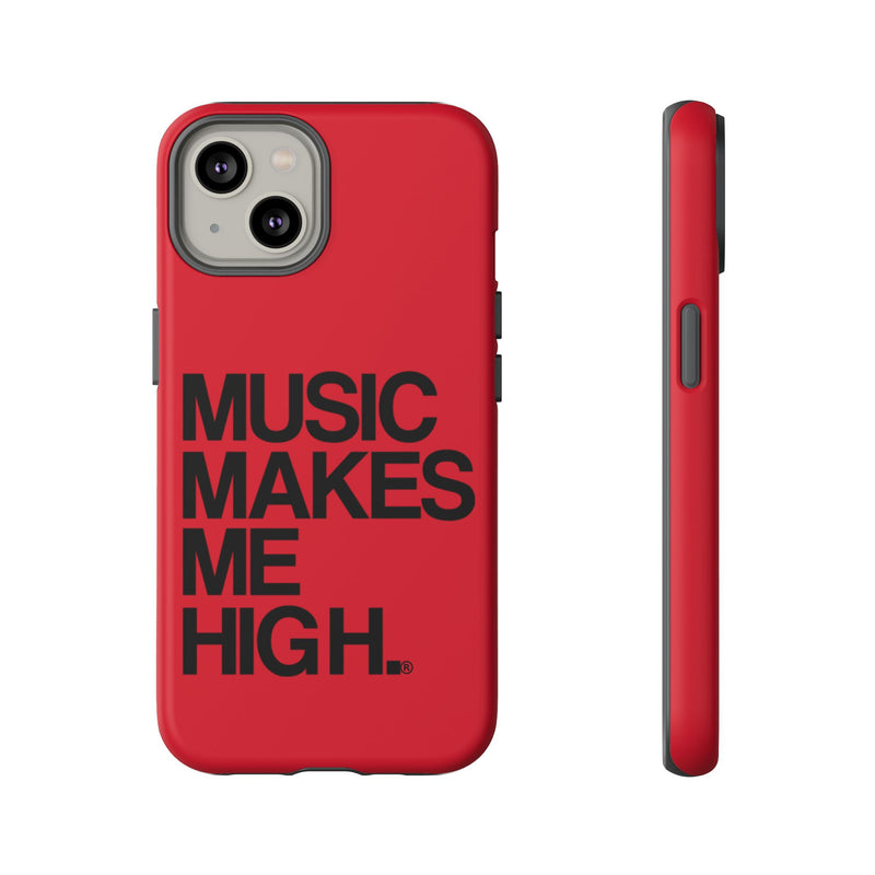 MMMH Classic Phone Case: Dark Red | Black