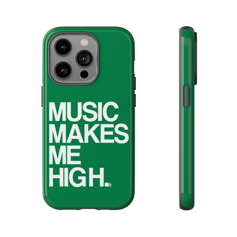 MMMH Classic Phone Case: Dark Green | White