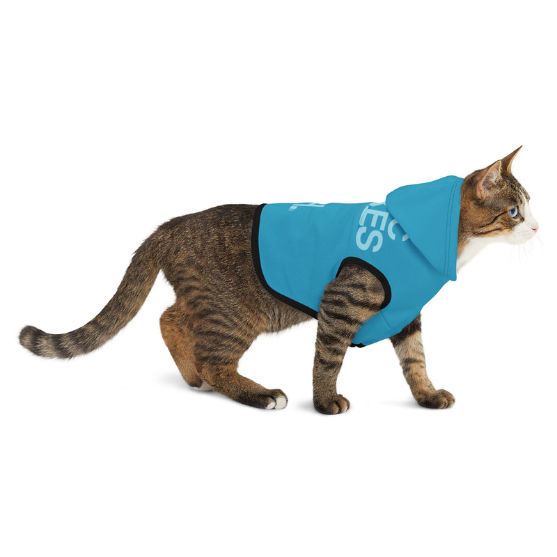 MMMH Pet Hoodie: Turquoise | Light Turquoise