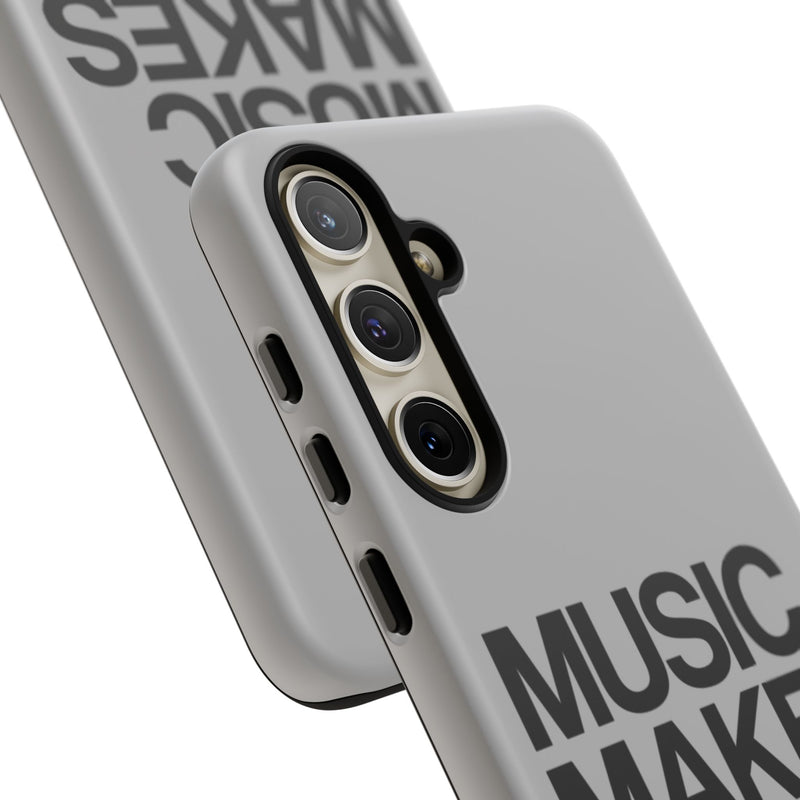 MMMH Classic Phone Case: Light Grey | Black