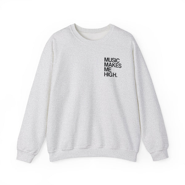 MMMH Unisex Sweatshirt: Ash | Black Lettering