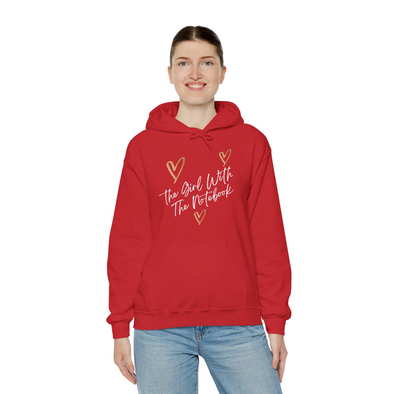 TGWTN Unisex Hoodie: Brown/White | Red