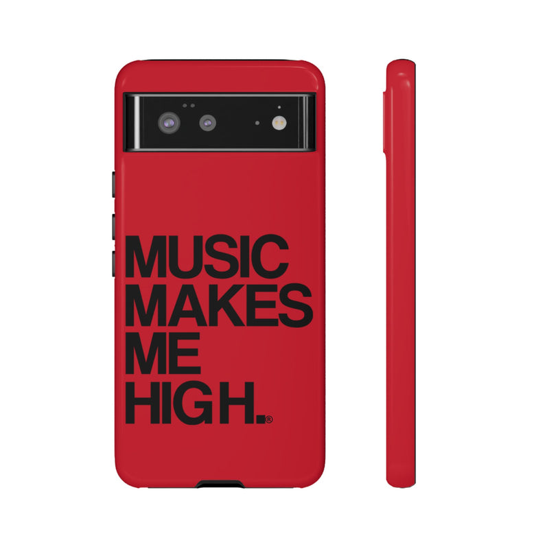 MMMH Classic Phone Case: Dark Red | Black