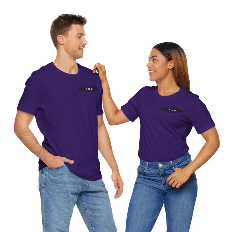 IJTT Unisex T-Shirt: AT Strike Black | Purple