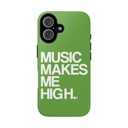 MMMH Classic Phone Case: Green | White