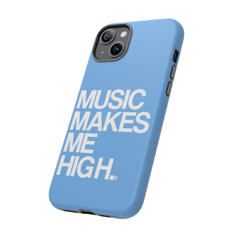 MMMH Classic Phone Case: Light Blue | White