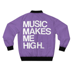 MMMH Bomber Jacket: Light Purple | White Lettering