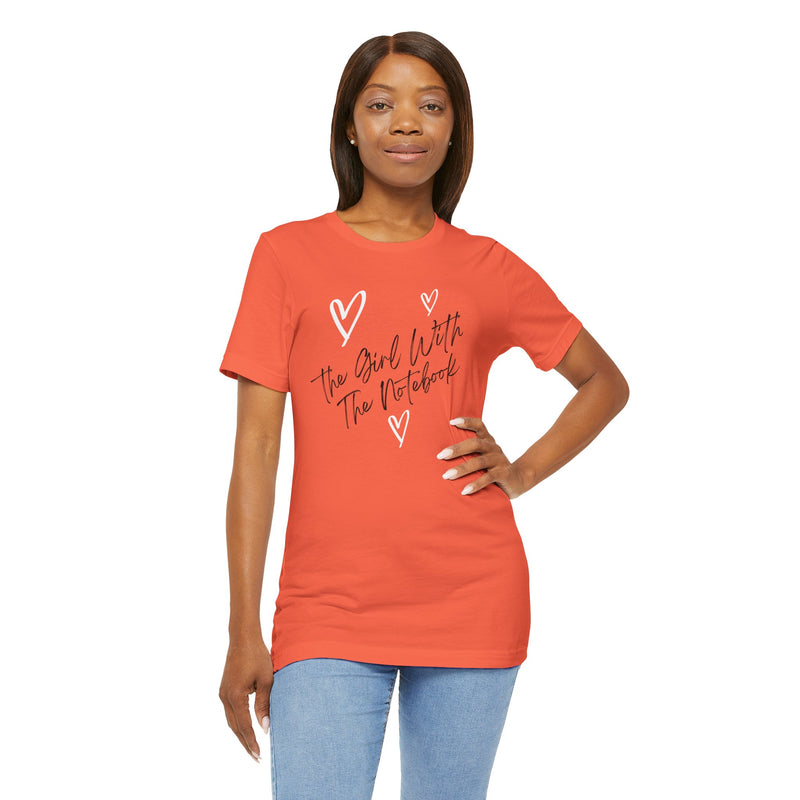 TGWTN Unisex T-Shirt: White/Black | Coral