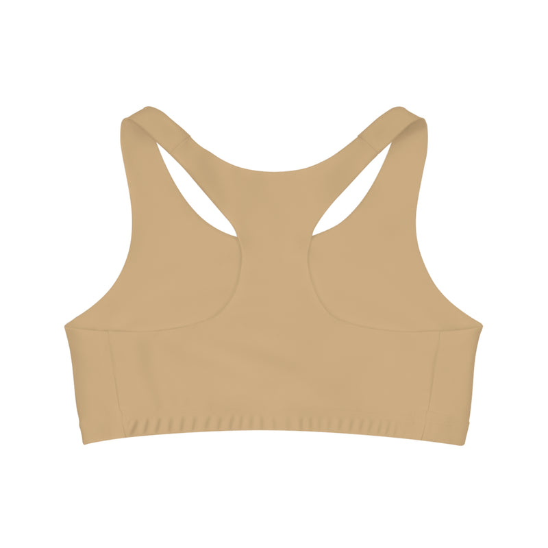 MMMH Sports Bra: Tan | Brown