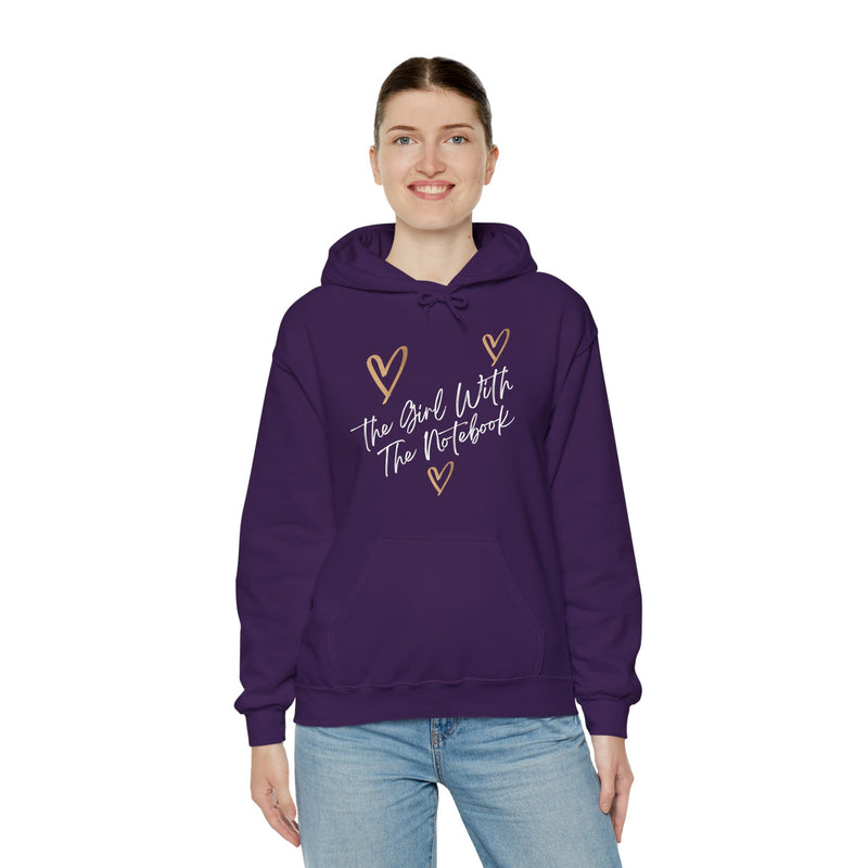 TGWTN Unisex Hoodie: Brown/White | Purple