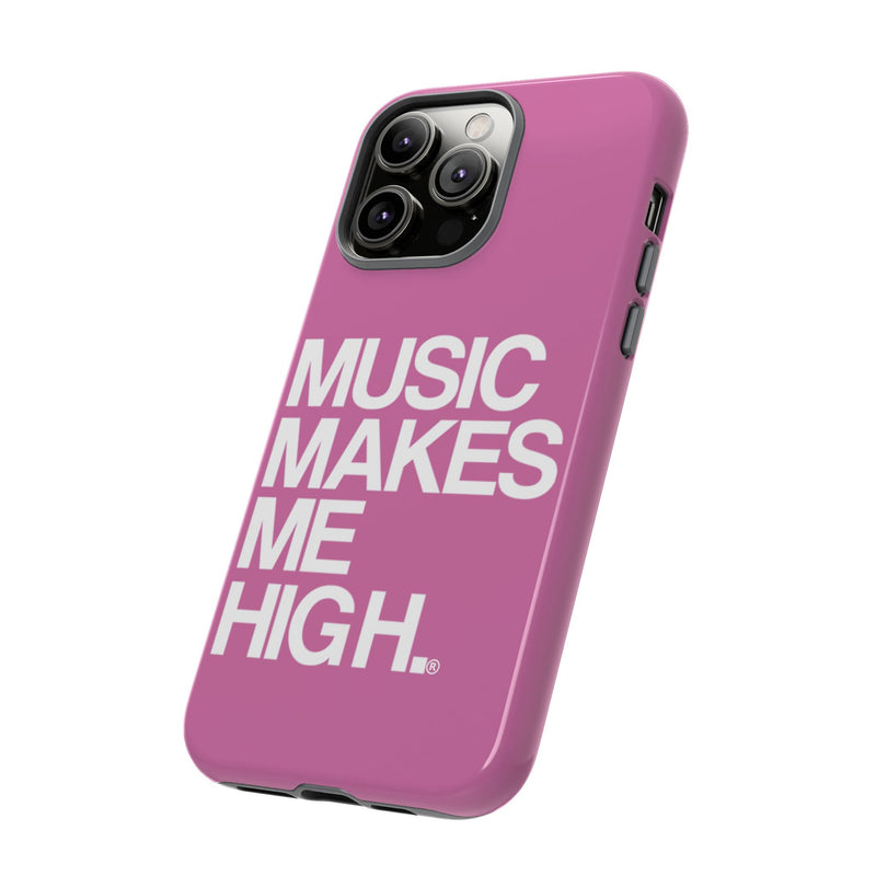 MMMH Classic Phone Case: Light Pink | White