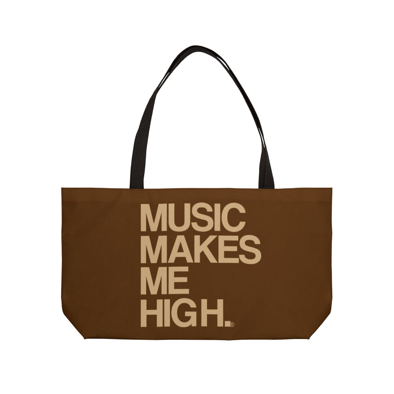 MMMH Weekender Bag (Black Handle): Brown | Tan