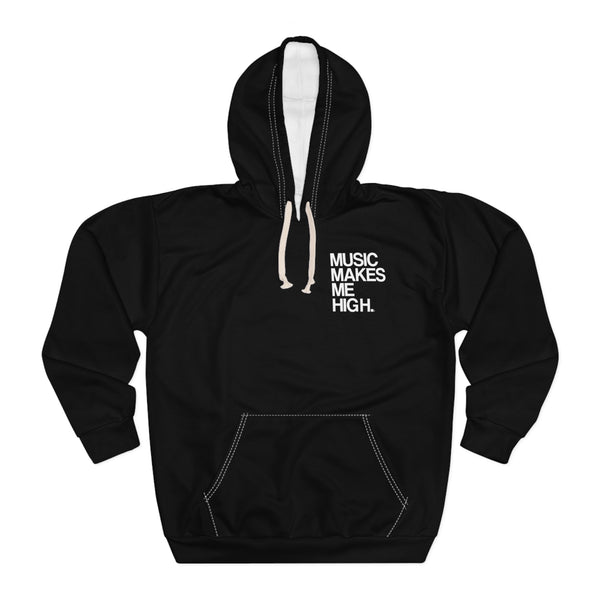 MMMH Unisex Hoodie: Black | White