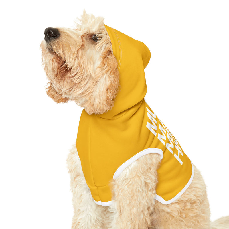 MMMH Pet Hoodie: Yellow | White