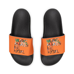 MMMH Unisex Slides: Crusta/Black | Graffiti