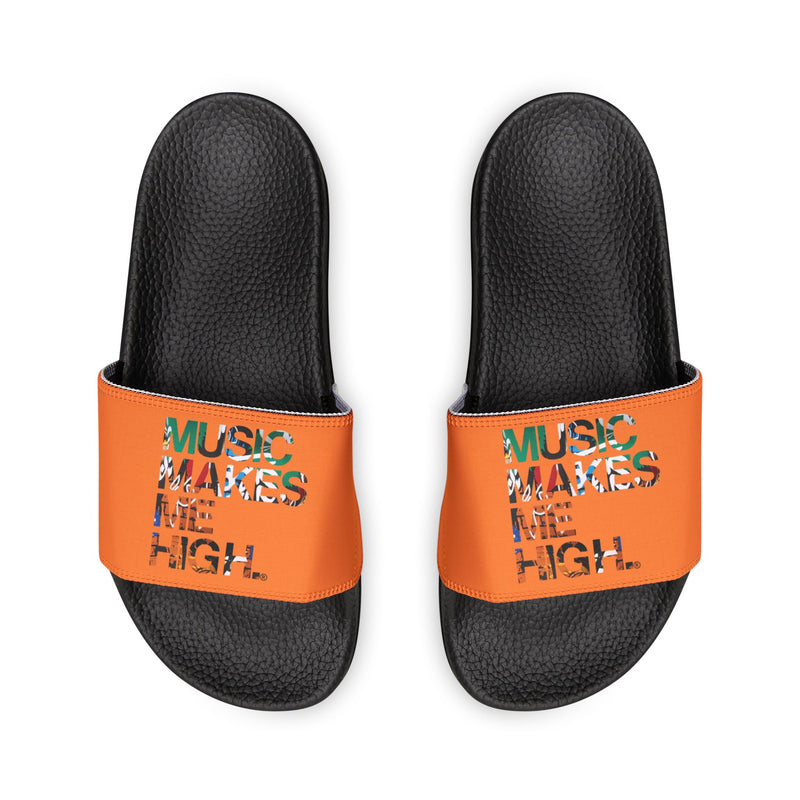 MMMH Unisex Slides: Crusta/Black | Graffiti