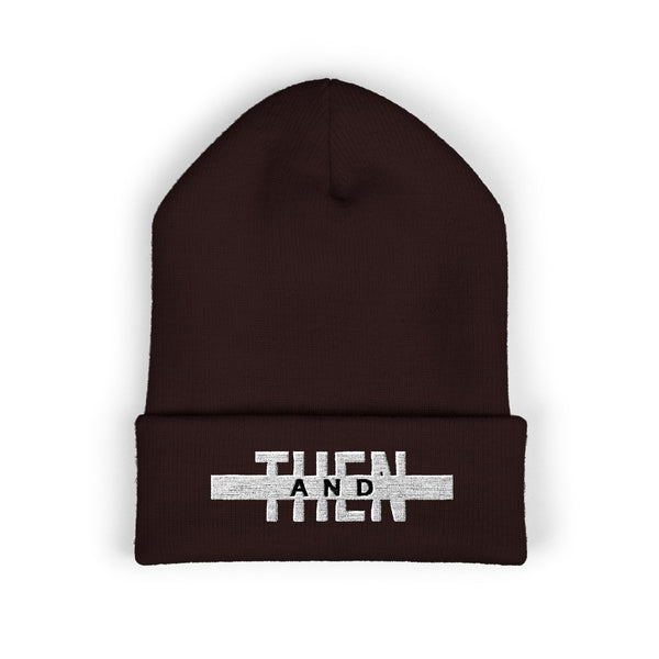 IJTT Beanie Hat: AT Strike White | Brown