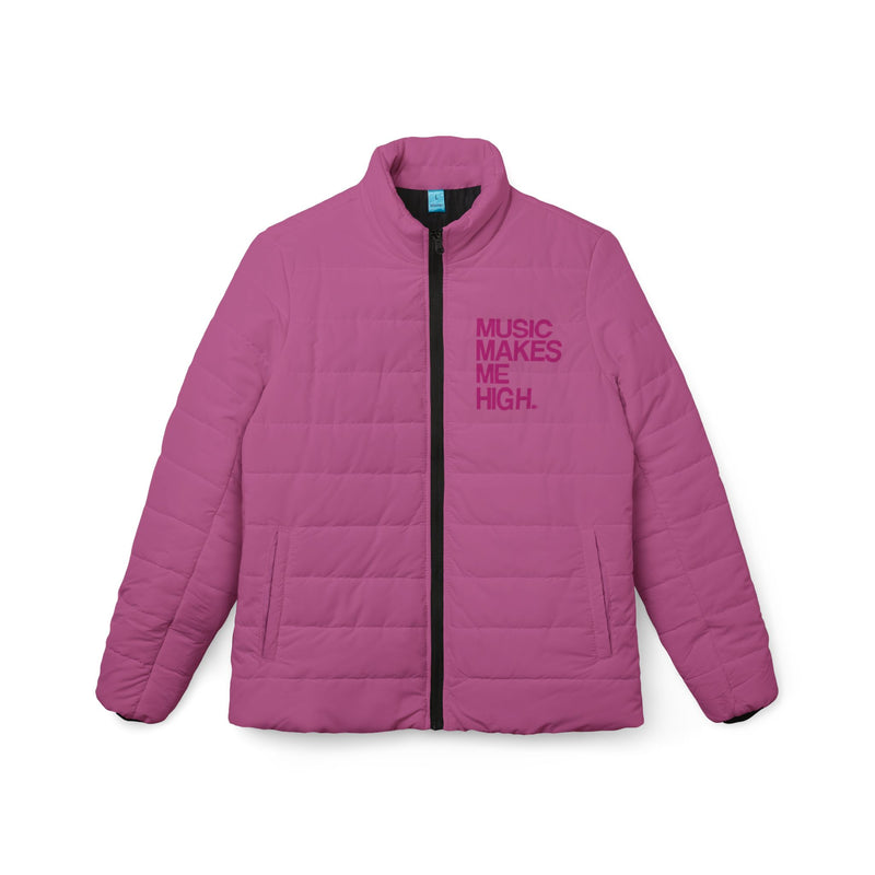 MMMH Women’s Puffer Jacket: Light Pink | Pink