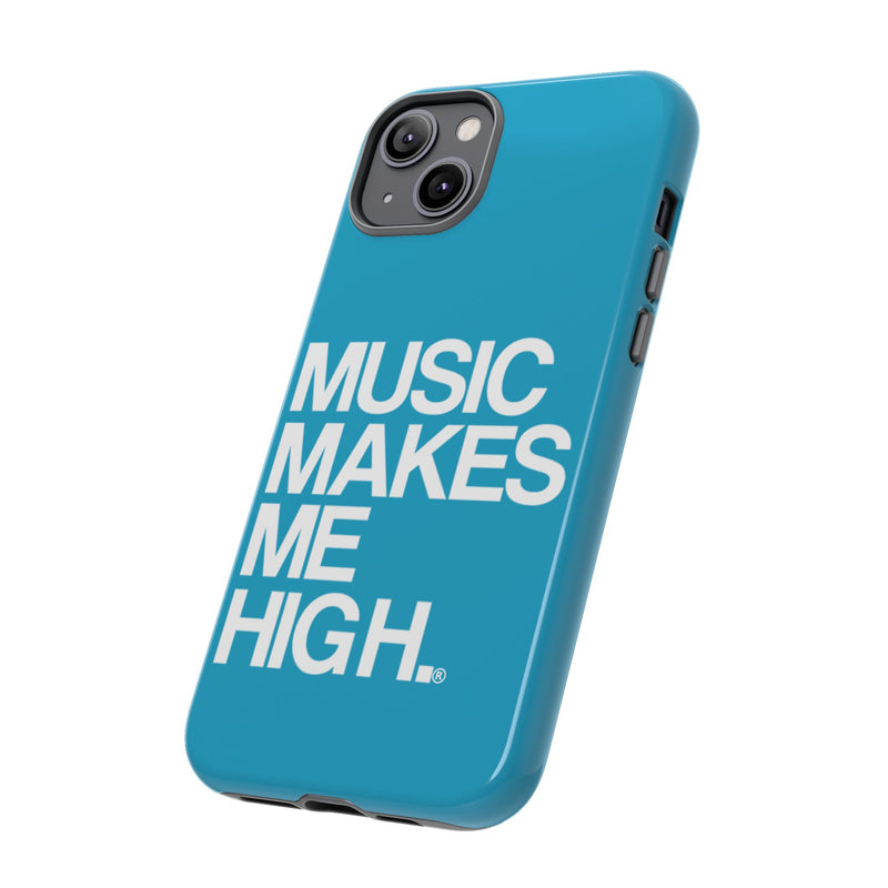 MMMH Classic Phone Case: Turquoise | White