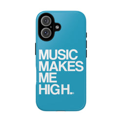 MMMH Classic Phone Case: Turquoise | White