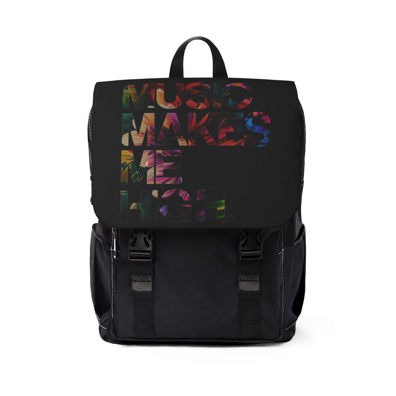 MMMH Backpack: Black | Floral