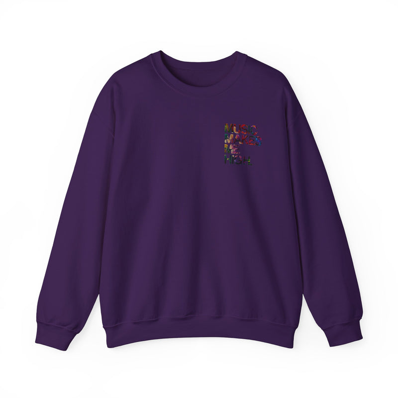 MMMH Unisex Sweatshirt: Purple | Floral