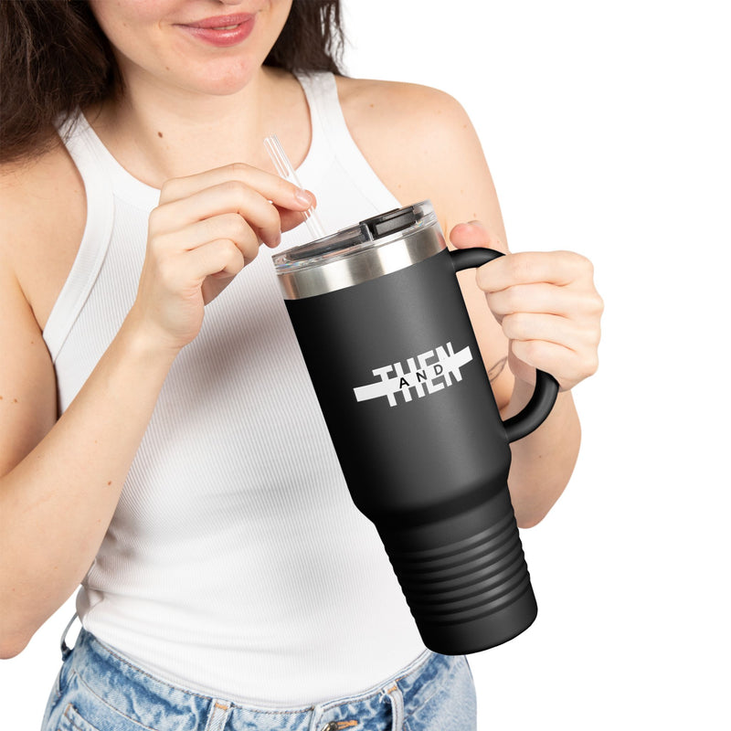 IJTT Insulated Mug: At Strike White | Black