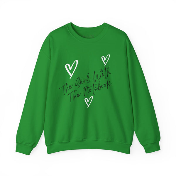 TGWTN Unisex Sweatshirt: White/Black | Irish Green