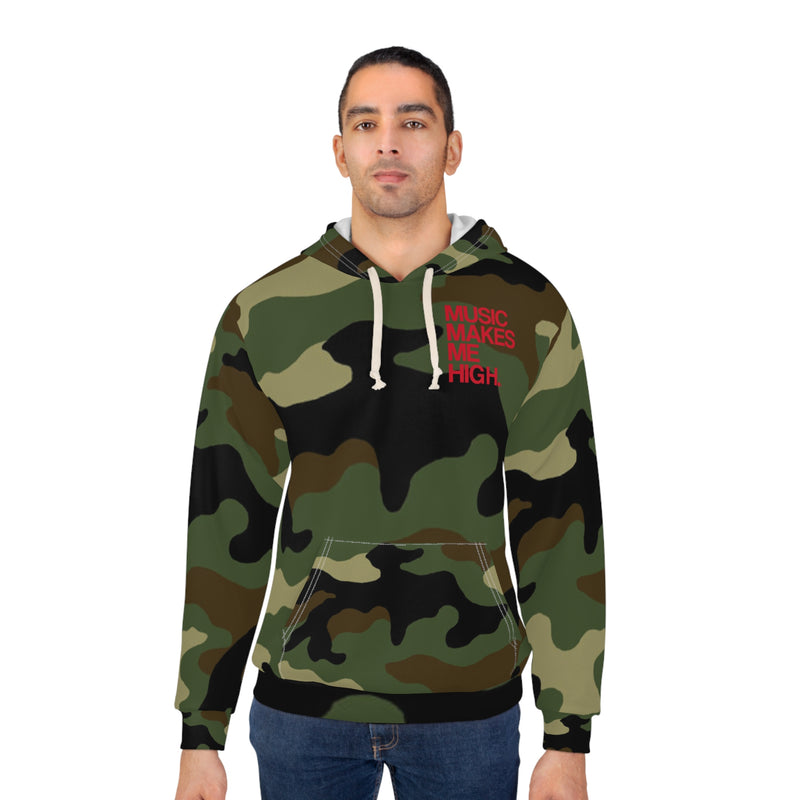 MMMH Unisex Hoodie: Camo | Red