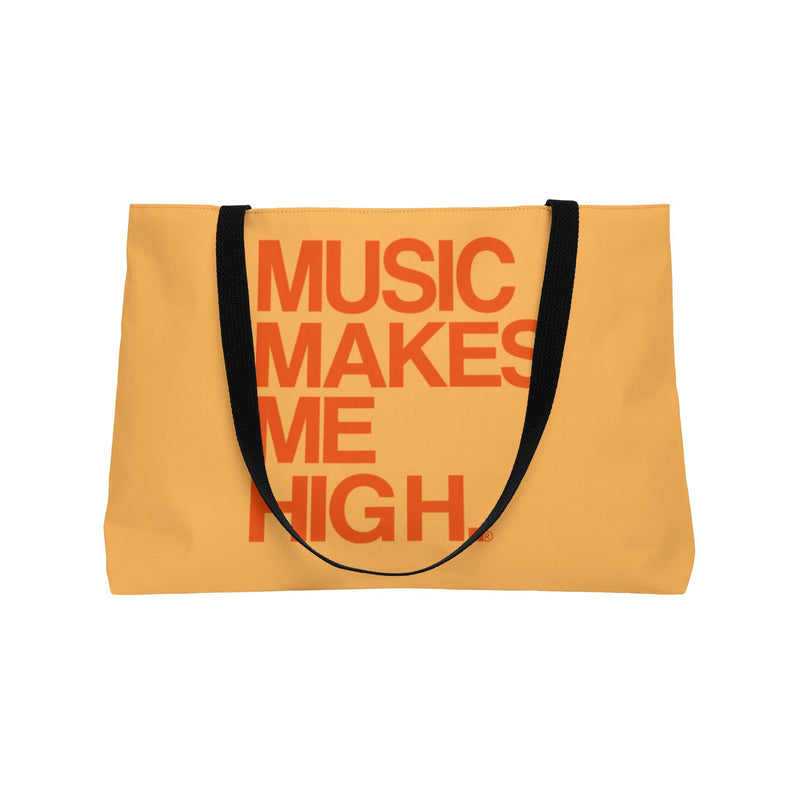 MMMH Weekender Bag (Black Handle): Light Orange | Orange